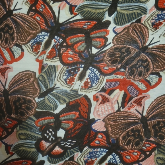 🎀Hazel Butterfly Sheer Asymmetrical Kimono Jacket - Picture 8 of 8